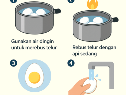 Rahasia Telur Rebus Mulus: Tips Merebus Telur Agar Kulitnya Tidak Retak dan Mudah Dikupas